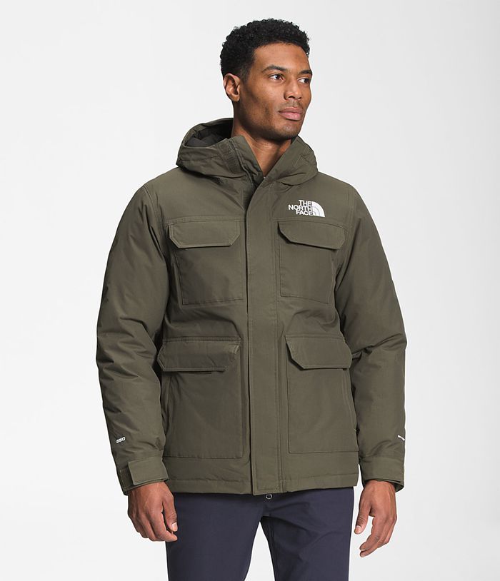 Plumifero The North Face Hombre Cypress Parka - Colombia DITZGV649 - Verde Oscuro